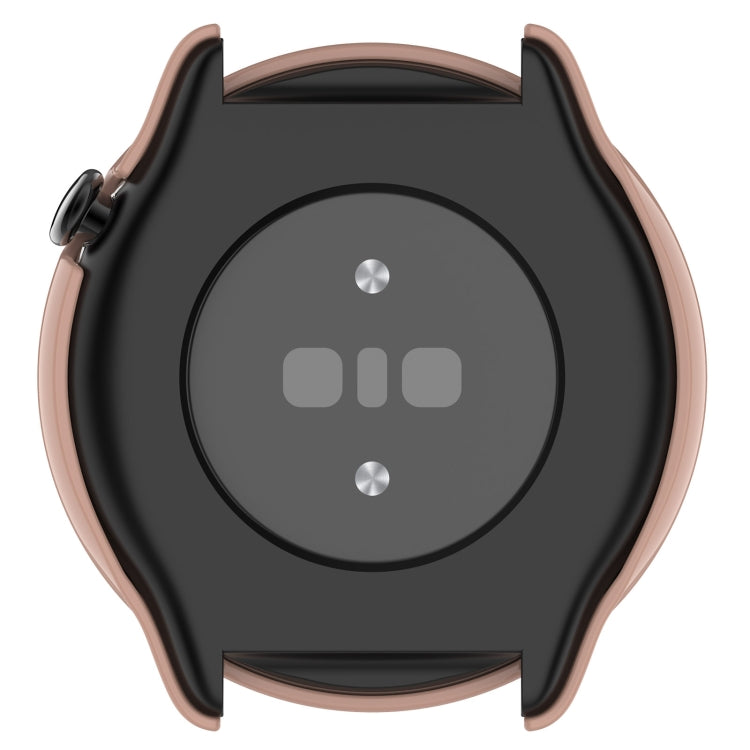 For Amazfit GTR Mini PC + Tempered Film Integrated Watch Protective Case(Pink) -  by PMC TechLife | Online Shopping South Africa | PMC TechLife