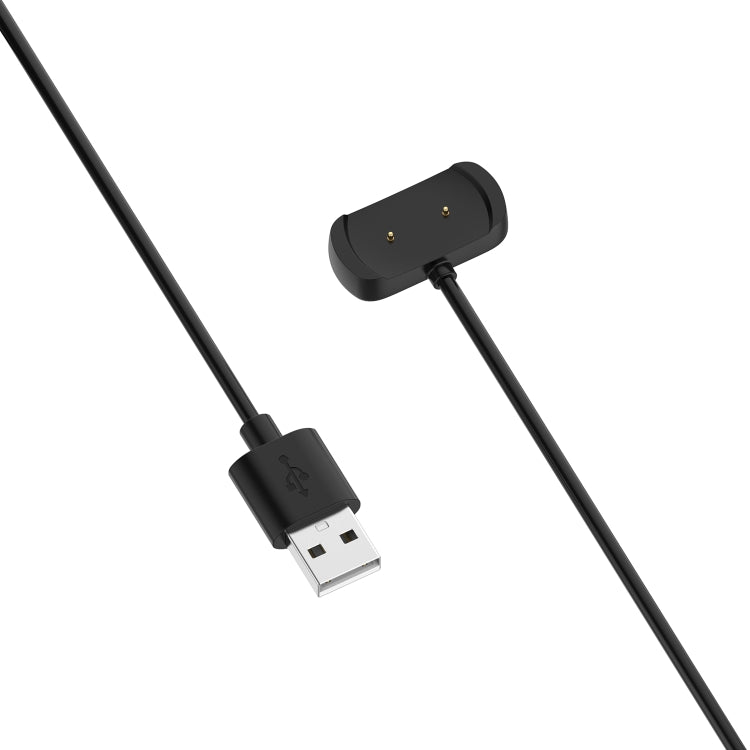 For Amazfit GTR Mini Magnetic Cradle Charger USB Charging Cable, Length: 1m(Black) -  by PMC Jewellery | Online Shopping South Africa | PMC Jewellery