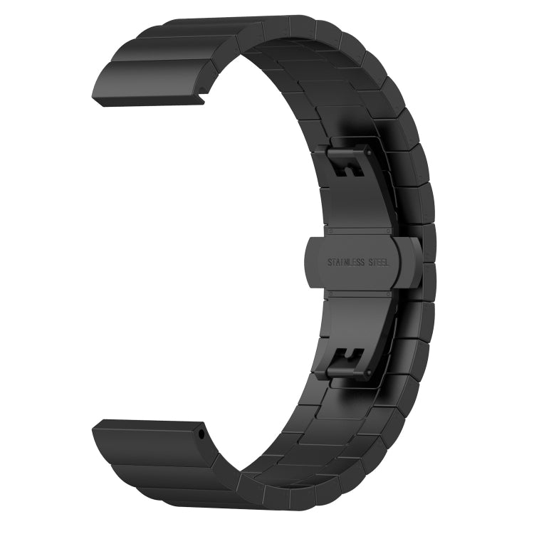 For Honor Watch GS 3i One Bead Steel Watch Band(Black) -  by PMC TechLife | Online Shopping South Africa | PMC TechLife