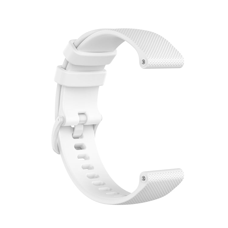 For Honor Watch GS 3i 22mm Small Plaid Texture Silicone Watch Band(White) -  by PMC TechLife | Online Shopping South Africa | PMC TechLife