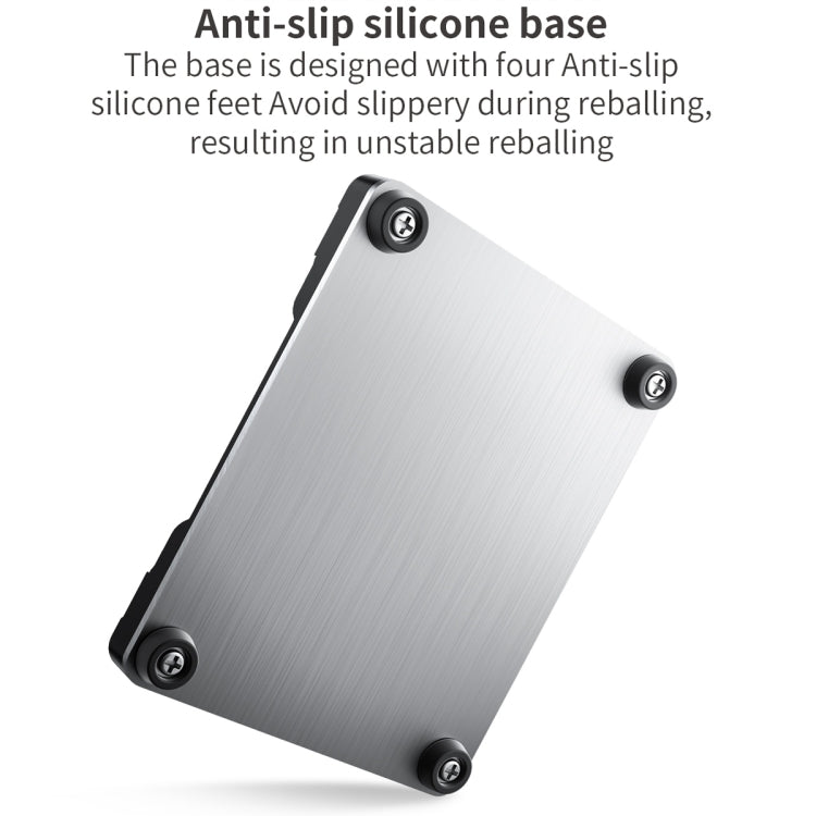 Base Qianli Mega-idea Multi-functional Middle Frame Positioning BGA Reballing Platform - free shipping - PMC TechLife - Order now!