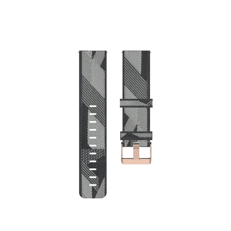 For Honor Watch GS 3i 22mm Nylon Woven Watch Band(Grey) -  by PMC TechLife | Online Shopping South Africa | PMC TechLife