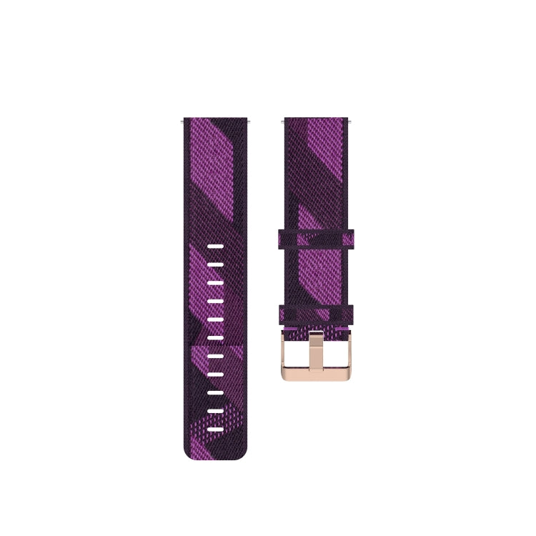 For Honor Watch GS 3i 22mm Nylon Woven Watch Band(Purple) -  by PMC TechLife | Online Shopping South Africa | PMC TechLife
