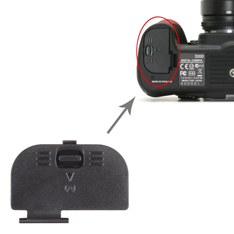 For Nikon D200 / D300 / D700 OEM Battery Compartment Cover - free shipping - PMC TechLife - Order now!