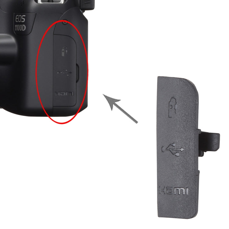 For Canon EOS 1100D OEM USB Cover Cap - free shipping - PMC TechLife - Order now!