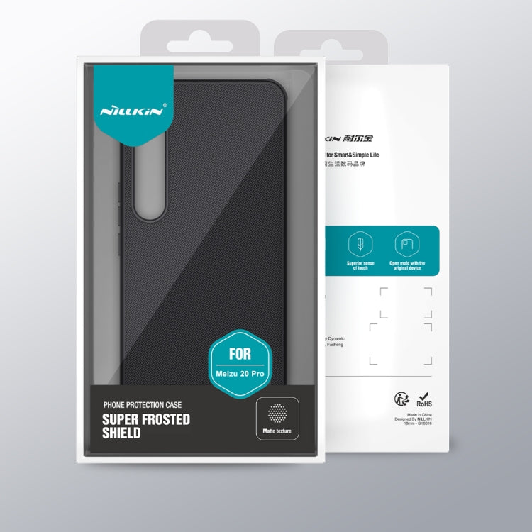 For Meizu 20 Pro NILLKIN Frosted Shield Pro PC + TPU Phone Case(Black) - free shipping - PMC TechLife - Order now!