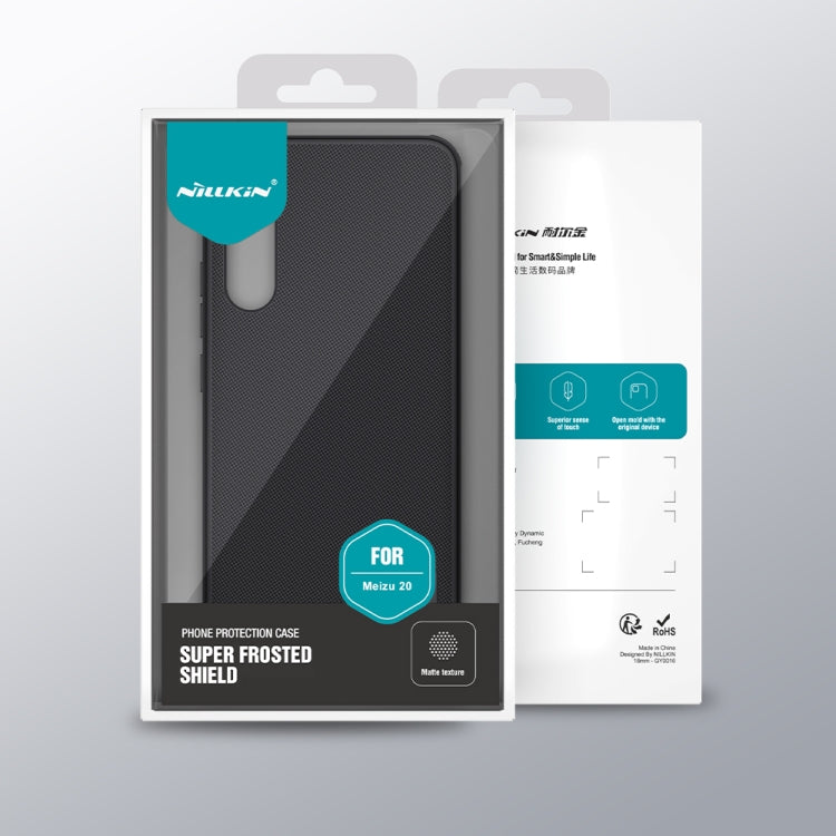 For Meizu 20 NILLKIN Frosted Shield Pro PC + TPU Phone Case(Blue) - Meizu by NILLKIN | Online Shopping South Africa | PMC TechLife | Buy Now Pay Later Mobicred