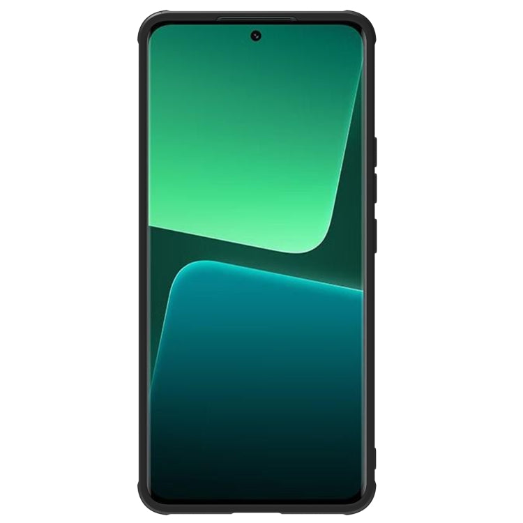 For Xiaomi 13 Pro NILLKIN 3D Textured Nylon Fiber TPU + PC Phone Case(Black) - 13 Pro Cases by NILLKIN | Online Shopping South Africa | PMC TechLife