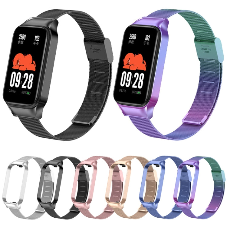 For Redmi Band 2 Milan Buckle Metal Watch Band(Midnight Blue) - Smart Wear by PMC TechLife | Online Shopping South Africa | PMC TechLife