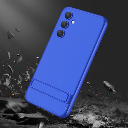 For Samsung Galaxy A54 5G GKK Three Stage Splicing Full Coverage PC Phone Case with Stand(Blue) - Galaxy Phone Cases by GKK | Online Shopping South Africa | PMC Jewellery