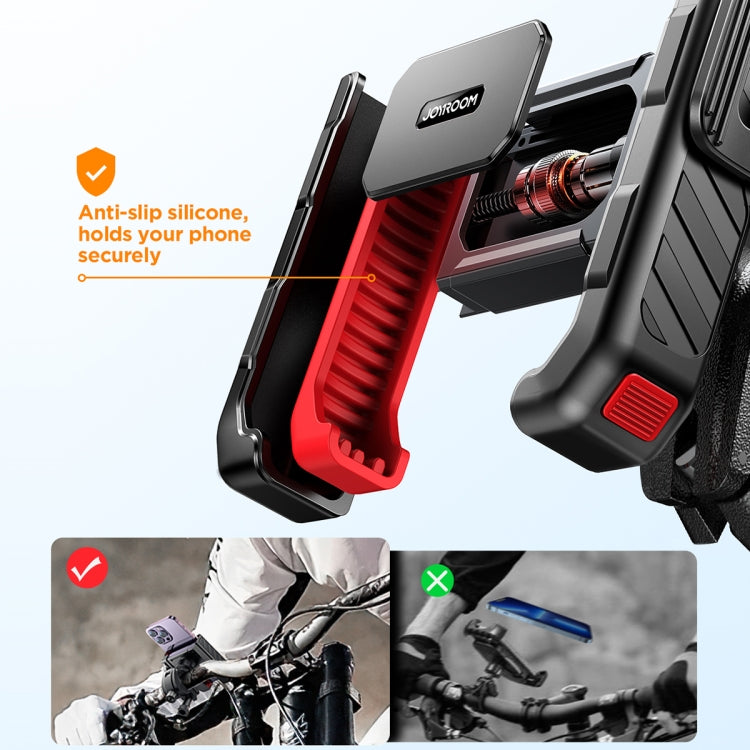 JOYROOM JR-ZS266 Bicycle Handle Phone Mount Compatible with 4.7-6.8 inch(Black) - free shipping - PMC TechLife - Order now!