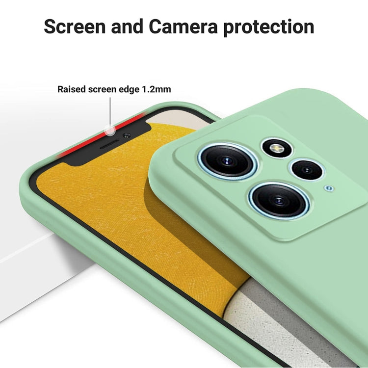 For Xiaomi Redmi Note 12 4G Global Pure Color Liquid Silicone Shockproof Phone Case(Green) - free shipping - PMC TechLife - Order now!
