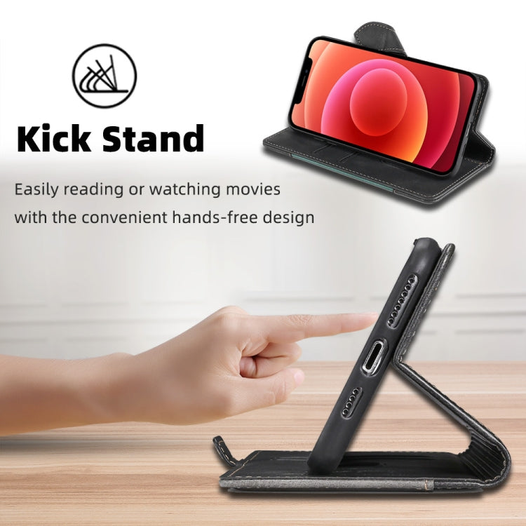 For Xiaomi Redmi Note 12 4G Global Skin Feel Magnetic Buckle Leather Phone Case(Black) - free shipping - PMC TechLife - Order now!
