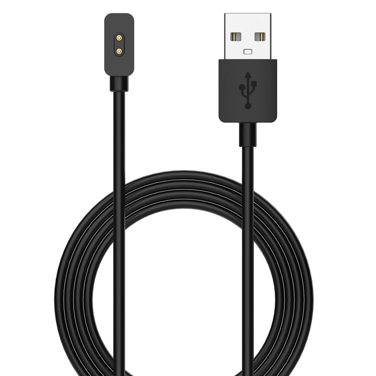 For Xiaomi Mi Band 8 Watch Magnetic Suction Charger USB Charging Cable, Length:1m(Black) - Smart Wear by PMC TechLife | Online Shopping South Africa | PMC TechLife