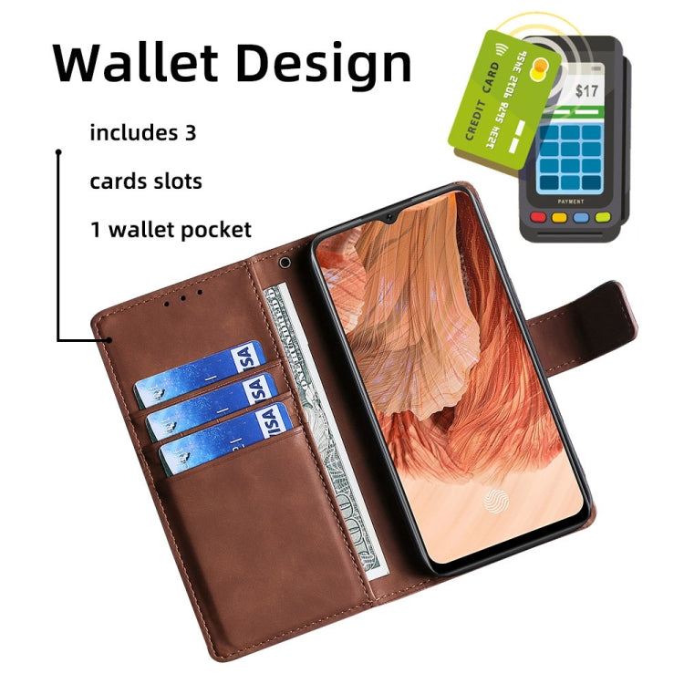 For Nokia G22 Skin Feel Crocodile Magnetic Clasp Leather Phone Case(Blue) - free shipping - PMC TechLife - Order now!
