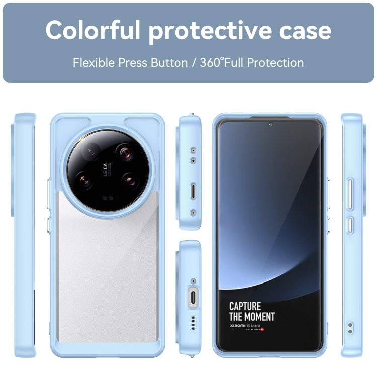 For Xiaomi 13 Ultra Colorful Series Acrylic + TPU Phone Case(Blue) - free shipping - PMC TechLife - Order now!