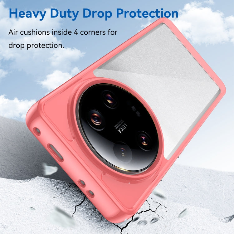 For Xiaomi 13 Ultra Colorful Series Acrylic + TPU Phone Case(Red) - free shipping - PMC TechLife - Order now!