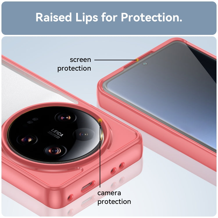 For Xiaomi 13 Ultra Colorful Series Acrylic + TPU Phone Case(Red) - free shipping - PMC TechLife - Order now!