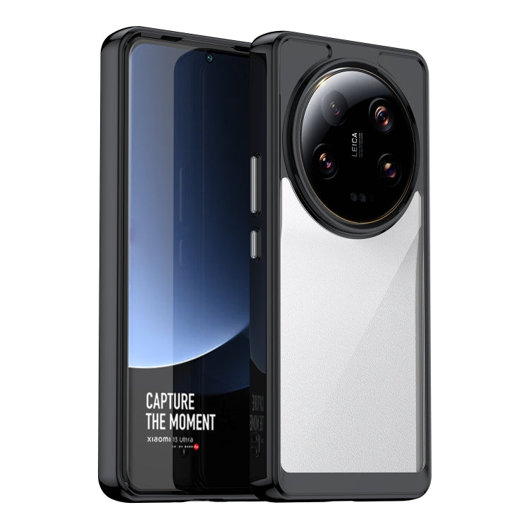 For Xiaomi 13 Ultra Colorful Series Acrylic + TPU Phone Case(Black) - free shipping - PMC TechLife - Order now!