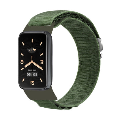 For Xiaomi Mi Band 7 Pro Loop Nylon Watch Band(Green) - Smart Wear by PMC Jewellery | Online Shopping South Africa | PMC Jewellery