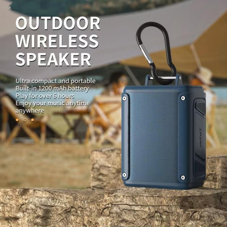 New Rixing NR109 TF FM Portable Bluetooth Stereo Surround(Green) - Desktop Speaker by New Rixing | Online Shopping South Africa | PMC TechLife