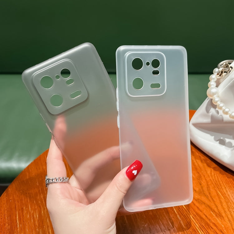 For Xiaomi 13 Pro Frosted PP Phone Case(Transparent Black) - free shipping - PMC TechLife - Order now!