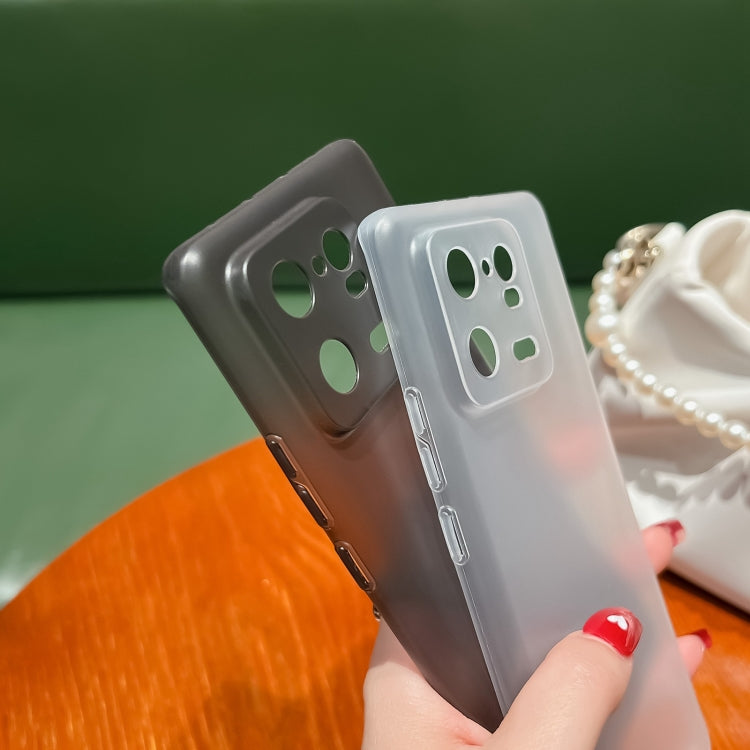 For Xiaomi 13 Pro Frosted PP Phone Case(Transparent Black) - free shipping - PMC TechLife - Order now!