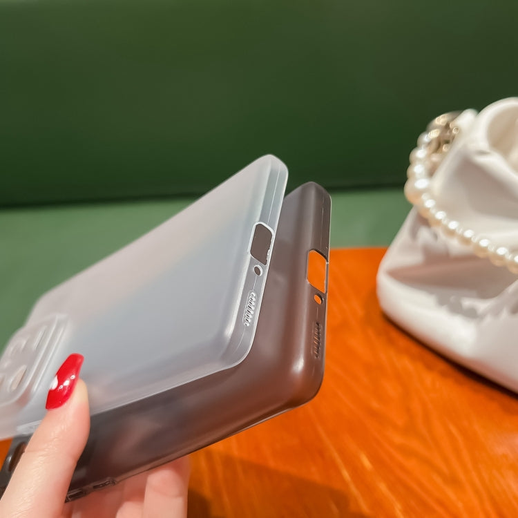 For Xiaomi 13 Pro Frosted PP Phone Case(Transparent Black) - free shipping - PMC TechLife - Order now!