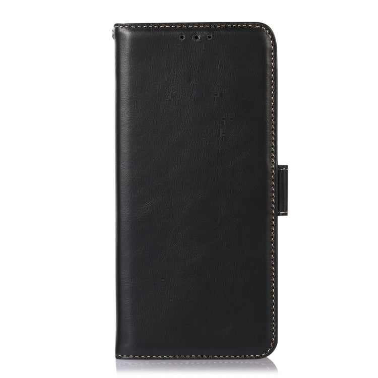 For Xiaomi 13 Ultra Crazy Horse Top Layer Cowhide Leather Phone Case(Black) - Xiaomi Cases by PMC TechLife | Online Shopping South Africa | PMC TechLife | Buy Now Pay Later Mobicred