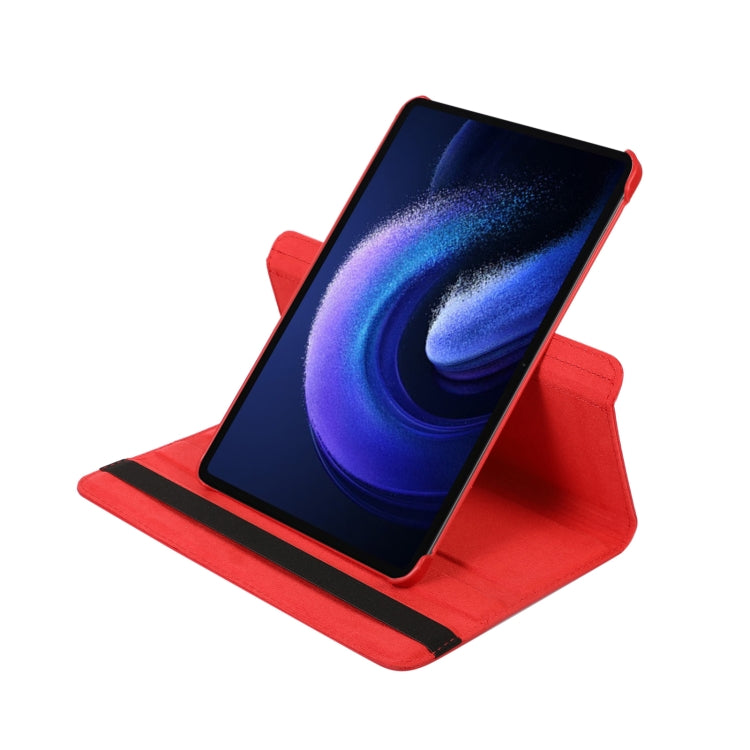For Xiaomi Pad 6 / Pad 6 Pro 360 Degree Rotation Litchi Texture Leather Tablet Case(White) - free shipping - PMC TechLife - Order now!