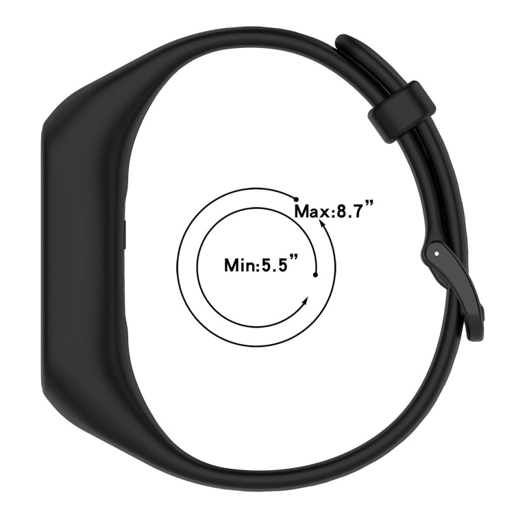 For Keep Band B2 Solid Color Integrated Silicone Watch Band(Navy Blue) - Smart Wear by PMC TechLife | Online Shopping South Africa | PMC TechLife