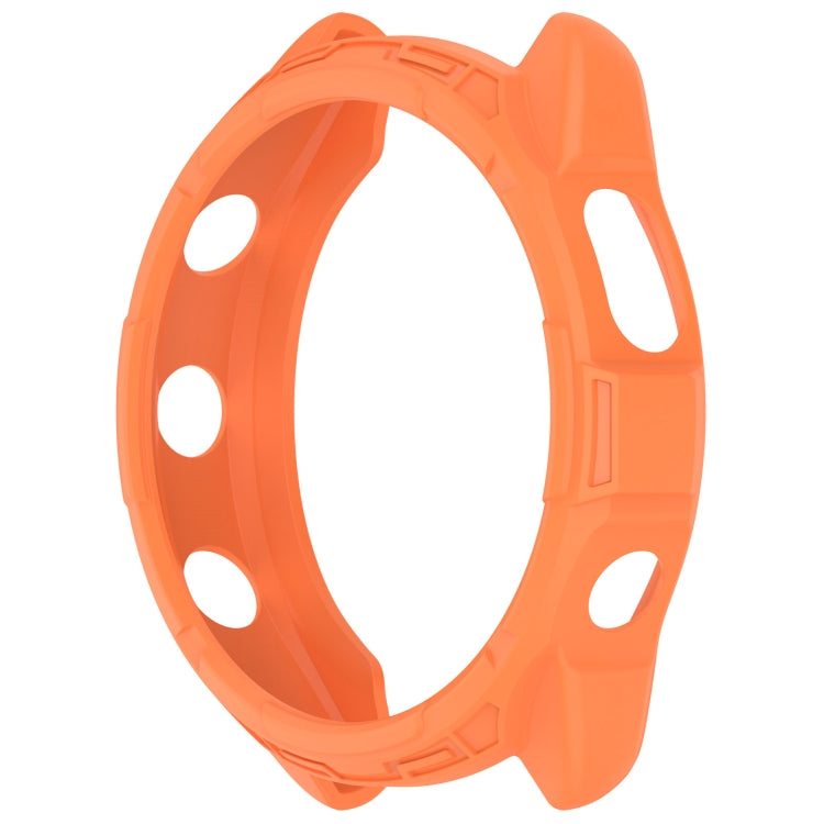 For Garmin Forerunner 965 Armor Hollow Watch Protective Case(Orange) - Watch Cases by PMC TechLife | Online Shopping South Africa | PMC TechLife