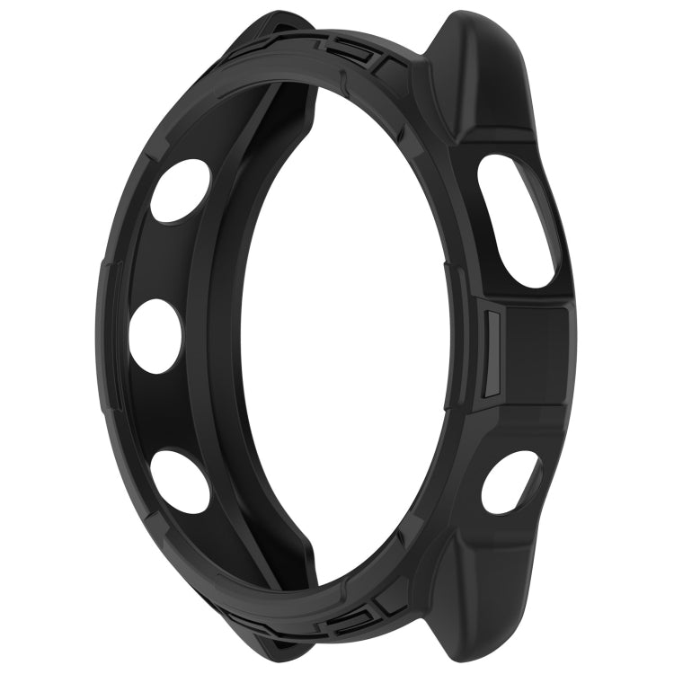 For Garmin Forerunner 965 Armor Hollow Watch Protective Case(Black) - Watch Cases by PMC TechLife | Online Shopping South Africa | PMC TechLife