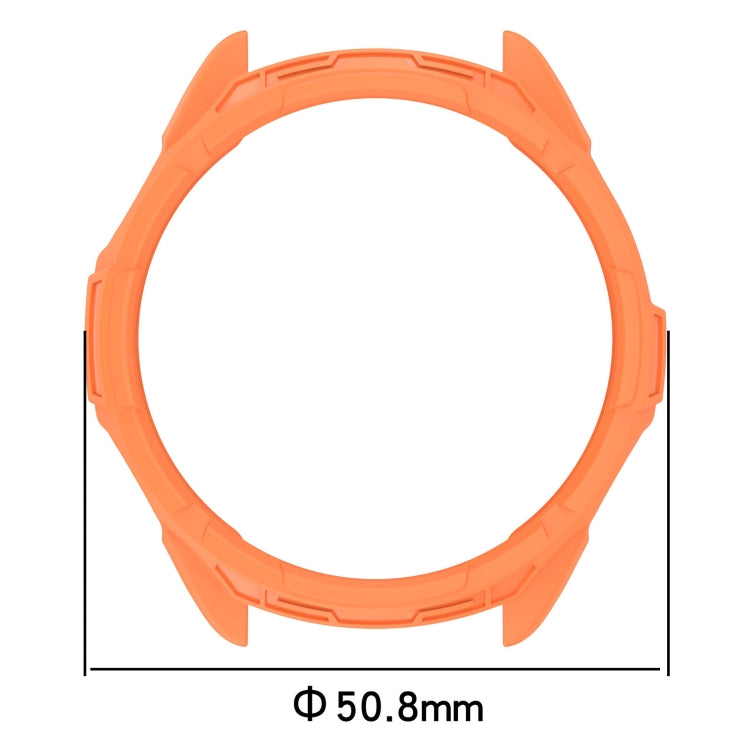 For Garmin Forerunner 965 Armor Hollow Watch Protective Case(Orange) - Watch Cases by PMC TechLife | Online Shopping South Africa | PMC TechLife