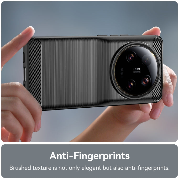 For Xiaomi 13 Ultra Carbon Fiber Brushed Texture TPU Case(Black) - free shipping - PMC TechLife - Order now!