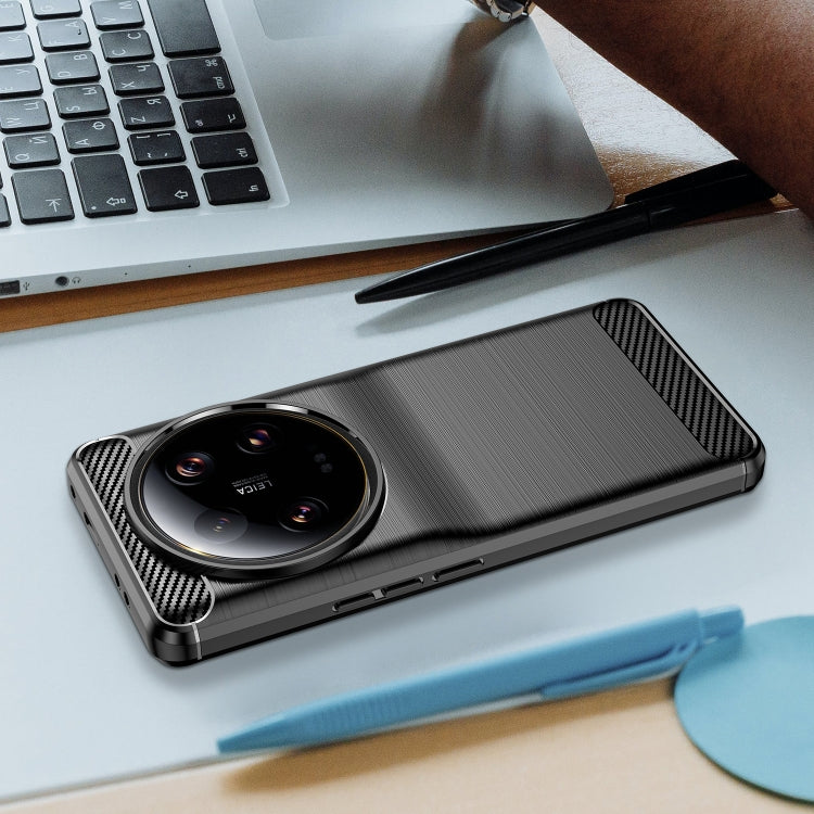 For Xiaomi 13 Ultra Carbon Fiber Brushed Texture TPU Case(Black) - free shipping - PMC TechLife - Order now!