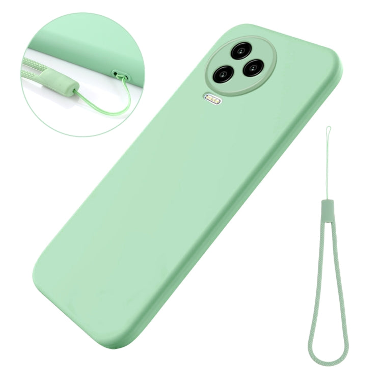 For Infinix Note 12 Pro 4G / Note 12 2023 Pure Color Liquid Silicone Shockproof Phone Case(Green) - free shipping - PMC TechLife - Order now!
