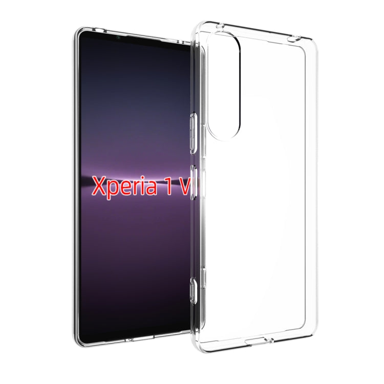 For Sony Xperia 1 V Waterproof Texture TPU Phone Case(Transparent) - free shipping - PMC TechLife - Order now!