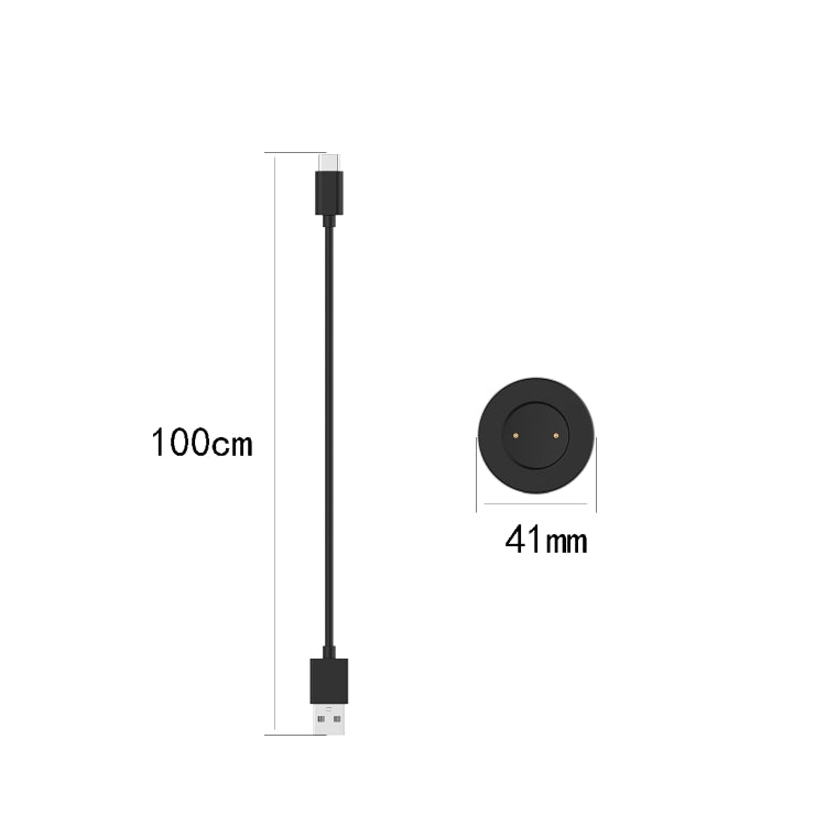 For Honor Watch GS 3i Smart Watch Split Version Charging Cable, Length: 1m(Black) - Charger by PMC TechLife | Online Shopping South Africa | PMC TechLife