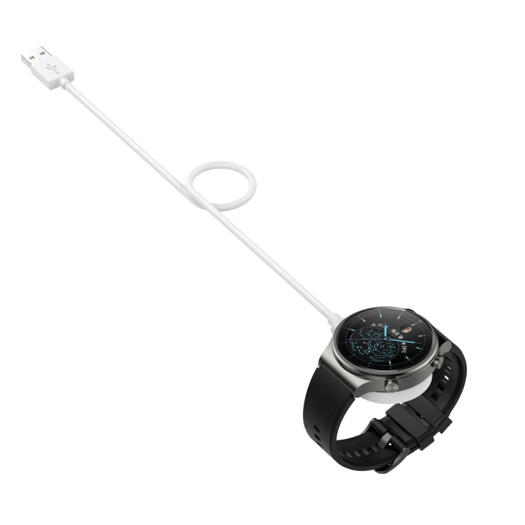 For Huawei Watch Ultimate Smart Watch Magnetic Charging Cable, Length: 1m, Style:Split Version(White) -  by PMC TechLife | Online Shopping South Africa | PMC TechLife