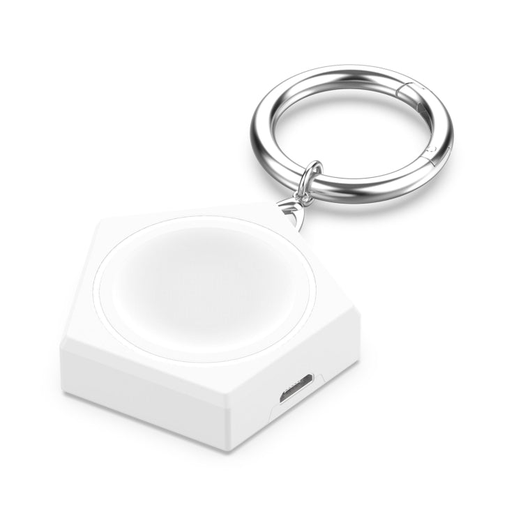 For Huawei Watch Ultimate Portable Universal Smart Watch Charger, Port:Micro-USB(White) -  by PMC TechLife | Online Shopping South Africa | PMC TechLife