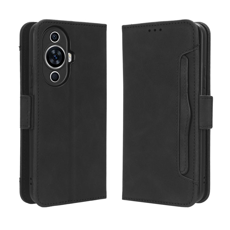 For Huawei nova 11 Skin Feel Calf Texture Card Slots Leather Phone Case(Black) - Ulefone Cases by PMC Jewellery | Online Shopping South Africa | PMC Jewellery