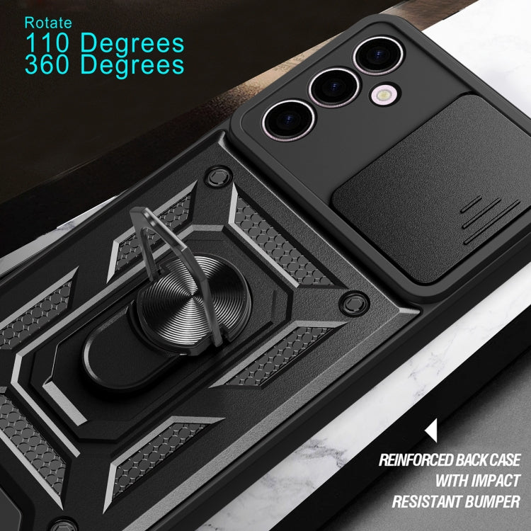 For Samsung Galaxy A24 4G Sliding Camera Cover Design TPU+PC Phone Case(Red) - free shipping - PMC TechLife - Order now!
