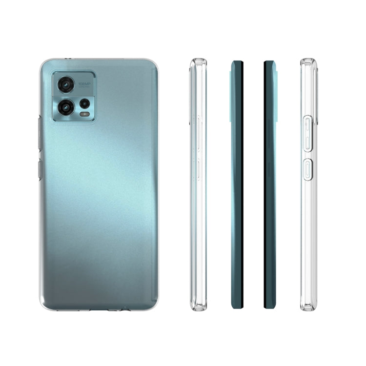 For Motorola Moto G72 Waterproof Texture TPU Phone Case(Transparent) - free shipping - PMC TechLife - Order now!