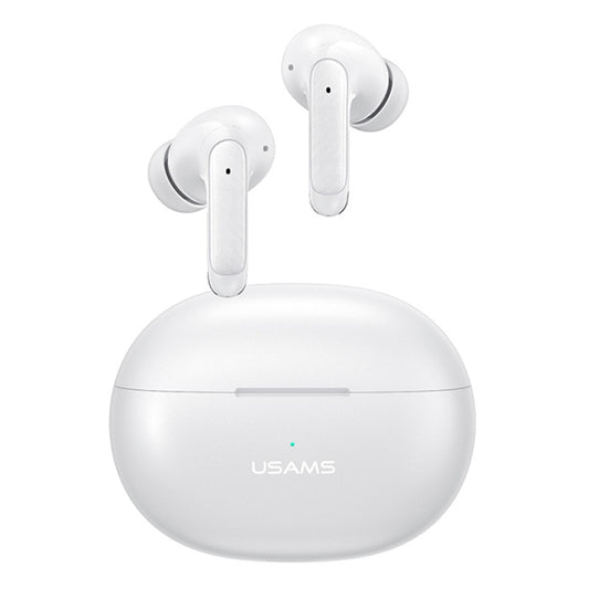 USAMS XD19 ENC Dual Wheat Noise Reduction TWS In-Ear Wireless Bluetooth Earphone(White) - TWS Earphone by USAMS | Online Shopping South Africa | PMC Jewellery