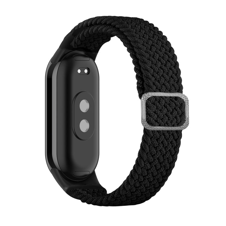 For Xiaomi Mi Band 8 Adjustable Nylon Braided Elasticity Watch Band(Black) -  by PMC TechLife | Online Shopping South Africa | PMC TechLife