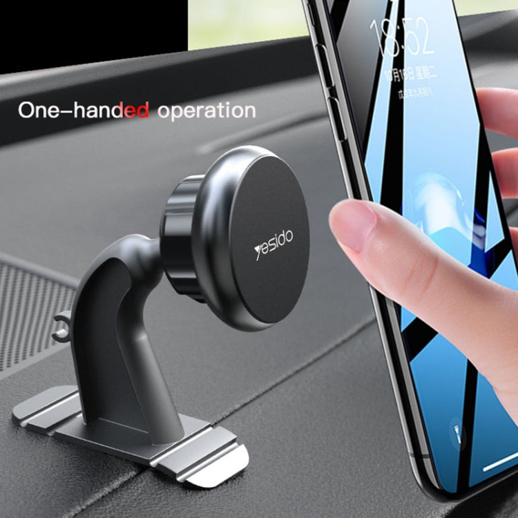 Yesido C91 Car Center Console Paste Magsafe Magnetic Phone Tablet Holder(Black) - Car Holders by Yesido | Online Shopping South Africa | PMC Jewellery