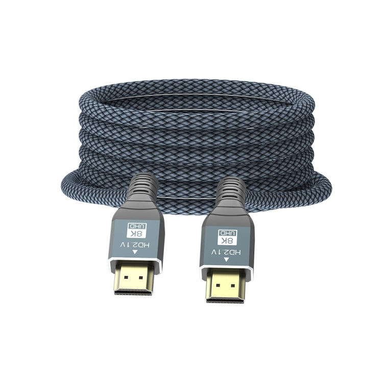 2m HDMI 2.1 Version 8K 60Hz UHD 48Gbps Cable(Grey) - free shipping - PMC TechLife - Order now!
