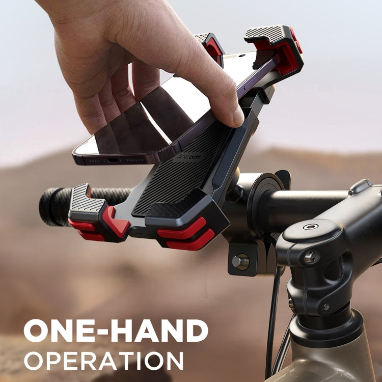 JOYROOM JR-ZS360 Bicycle Handle Phone Mount Compatible with 4.7-6.8 inch(Black) - Holders by JOYROOM | Online Shopping South Africa | PMC Jewellery