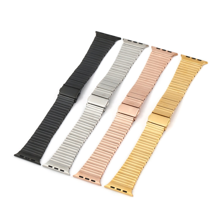 Ocean Metal Replacement Watch Band For Apple Watch 3 42mm(Rose Gold) -  by PMC Jewellery | Online Shopping South Africa | PMC Jewellery